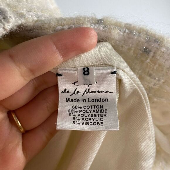 Emilio De La Morena FALL 2018 READY-TO-WEAR TWEED BLAZER - Picture 6 of 11